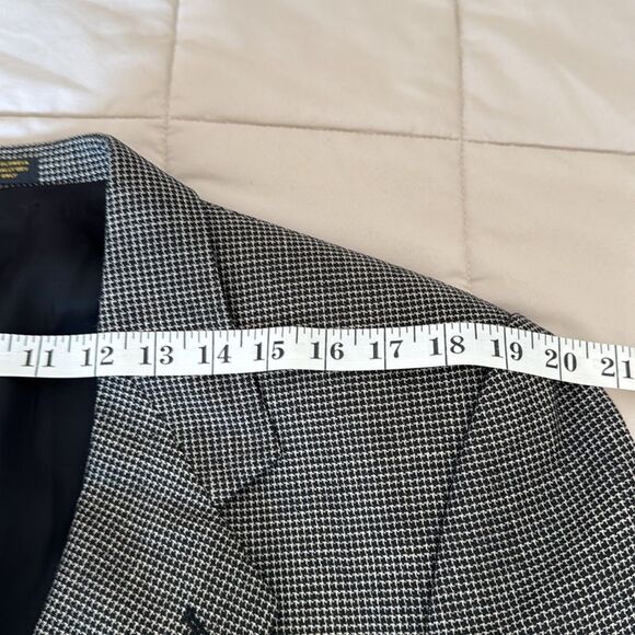 Vintage Lana Moda Collection By Peter Derano Mens Blazer Size 40S - Picture 13 of 14